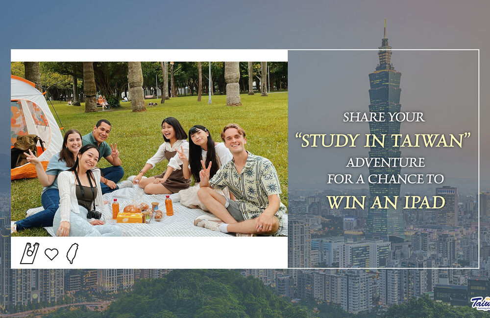 Share Your Study in Taiwan Adventure for a Chance to Win an iPad